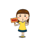 Jhen Rou Yu's daily life（個別スタンプ：7）