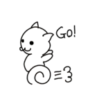 猫とぬこ（個別スタンプ：11）