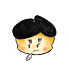 Funny Big Pie face boy Come also！！（個別スタンプ：1）