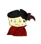 Funny Big Pie face boy Come also！！（個別スタンプ：6）