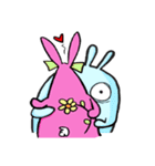 Funny Bunny ＆ Friends（個別スタンプ：7）