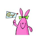 Funny Bunny ＆ Friends（個別スタンプ：21）