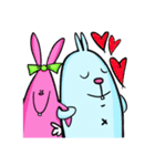 Funny Bunny ＆ Friends（個別スタンプ：35）