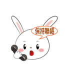 Ling's Snow Rabbits-3（個別スタンプ：10）