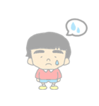 ゆるふわ 男の子（個別スタンプ：2）