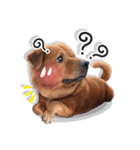 Dogs Leela(English ver.)（個別スタンプ：20）
