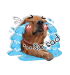 Dogs Leela(English ver.)（個別スタンプ：26）