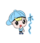双子キャラクター【毎日使えるスタンプ】（個別スタンプ：2）