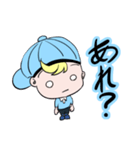 双子キャラクター【毎日使えるスタンプ】（個別スタンプ：5）