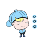 双子キャラクター【毎日使えるスタンプ】（個別スタンプ：7）