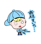 双子キャラクター【毎日使えるスタンプ】（個別スタンプ：15）