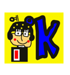 韓国語日本語 乾電池3姉妹より愛を込めて（個別スタンプ：6）