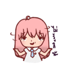 Momo's Student life（個別スタンプ：16）