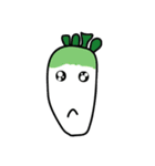 Colorful Daikon Radish ＆ Carrot（個別スタンプ：18）