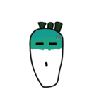 Colorful Daikon Radish ＆ Carrot（個別スタンプ：19）