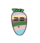 Colorful Daikon Radish ＆ Carrot（個別スタンプ：33）