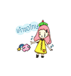 jelly girls and pink cotton ball（個別スタンプ：3）