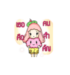 jelly girls and pink cotton ball（個別スタンプ：5）