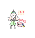 jelly girls and pink cotton ball（個別スタンプ：8）