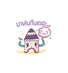 jelly girls and pink cotton ball（個別スタンプ：13）