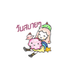 jelly girls and pink cotton ball（個別スタンプ：19）