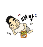 韓ボーイの日常スタンプ（韓国語）（個別スタンプ：35）