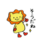 長靴らいおんくん 4（個別スタンプ：19）