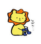 長靴らいおんくん 4（個別スタンプ：34）