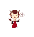 Demon-elf girl（個別スタンプ：5）