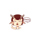 Demon-elf girl（個別スタンプ：7）