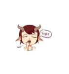 Demon-elf girl（個別スタンプ：8）