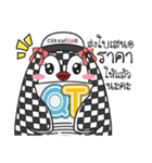 Ceramique Penguin girl（個別スタンプ：7）