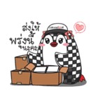Ceramique Penguin girl（個別スタンプ：21）
