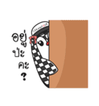 Ceramique Penguin girl（個別スタンプ：38）