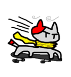Weird Ugly Cat（個別スタンプ：4）