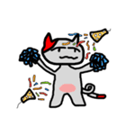 Weird Ugly Cat（個別スタンプ：8）