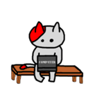 Weird Ugly Cat（個別スタンプ：13）