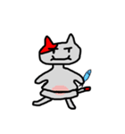 Weird Ugly Cat（個別スタンプ：35）