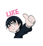 Hi there cute little Yee English Version（個別スタンプ：5）
