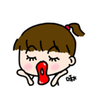 A-chu talking and drawing 2~ Family（個別スタンプ：1）