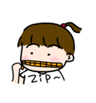 A-chu talking and drawing 2~ Family（個別スタンプ：8）