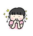 A-chu talking and drawing 2~ Family（個別スタンプ：16）