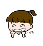 A-chu talking and drawing 2~ Family（個別スタンプ：18）