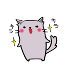 もふもふにゃんこ まる（個別スタンプ：10）