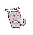 もふもふにゃんこ まる（個別スタンプ：31）