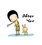 Kiki and Bunny's simple life Part II（個別スタンプ：7）
