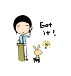 Kiki and Bunny's simple life Part II（個別スタンプ：11）