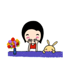 Kiki and Bunny's simple life Part II（個別スタンプ：17）