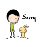Kiki and Bunny's simple life part I（個別スタンプ：2）