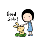 Kiki and Bunny's simple life part I（個別スタンプ：7）